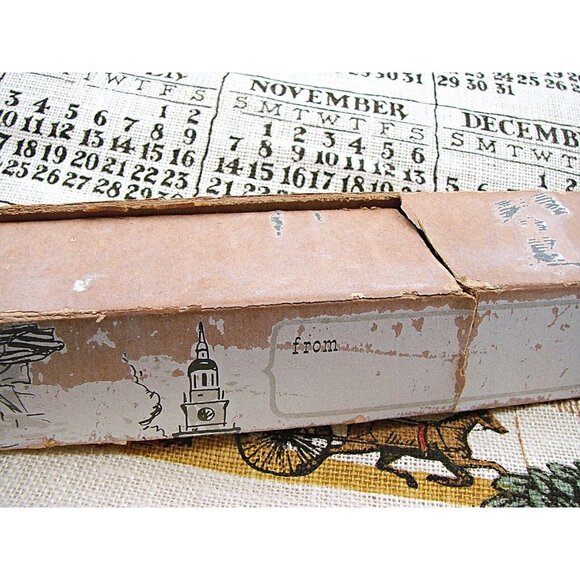 Vintage Kay Dee 1976 Tea Towel County Fair Sewell Jackson NOS Linen Calendar NIB - Picture 8 of 12